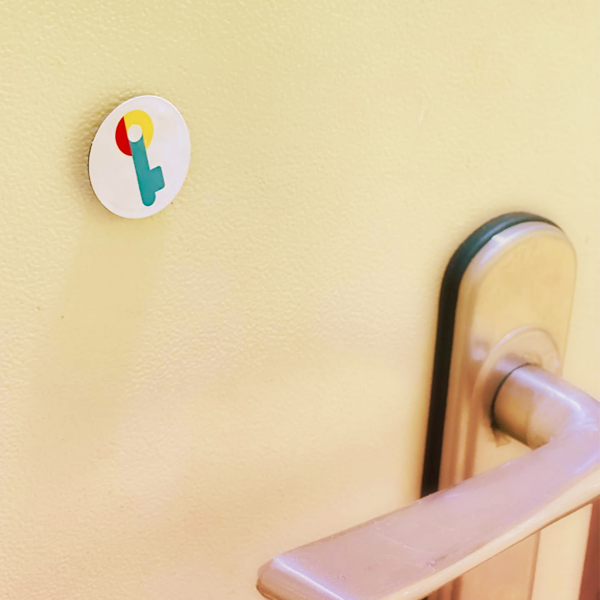 NFC Tag Sticker (Compatible with SesameOS2/3) 【Waterproof, Dustproof, Can be installed on metal surfaces】 - CANDY HOUSE, Inc.